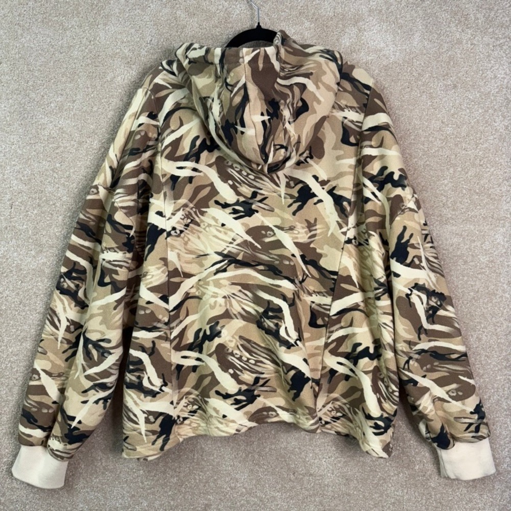 I AM GIA Camo Hoodie Women's Medium Oversized Logo Sweatshirt Streetwear - Picture 5 of 10